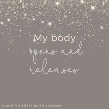 Load image into Gallery viewer, Positive Pregnancy & Birth Affirmation Cards