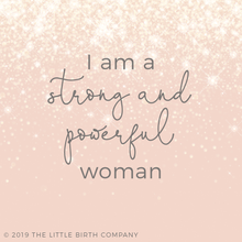 Load image into Gallery viewer, Positive Pregnancy & Birth Affirmation Cards