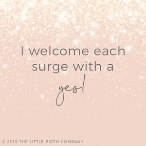 Positive Pregnancy & Birth Affirmation Cards